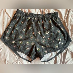 Nike Floral Athletic Shorts